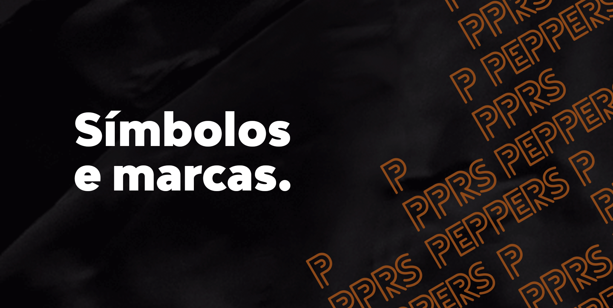 Símbolos e marcas.